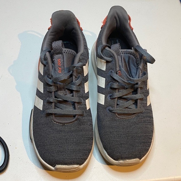Adidas Kids' Black and Gray Sneakers - Picture 1 of 5